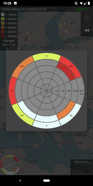 Blitzortung Lightning Monitor